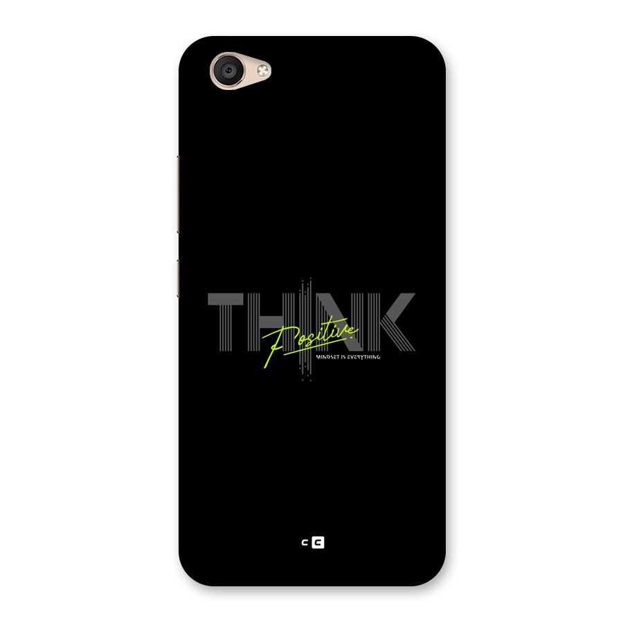 Think Positive Only Back Case for Vivo V5 Plus