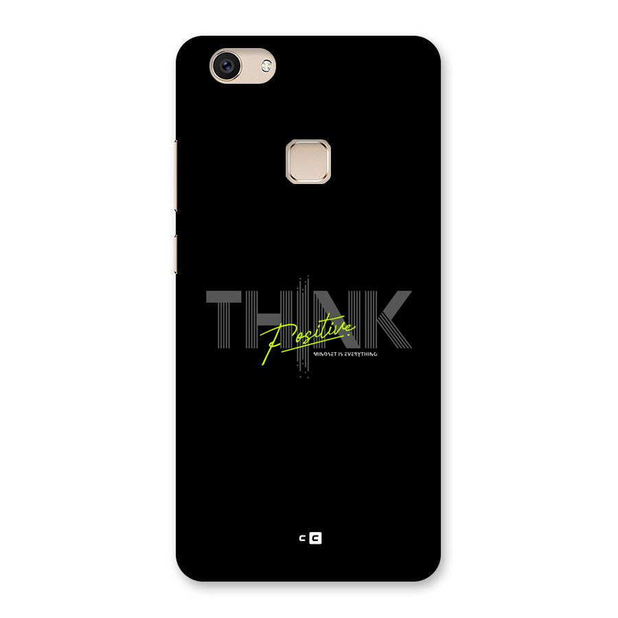 Think Positive Only Back Case for Vivo V7