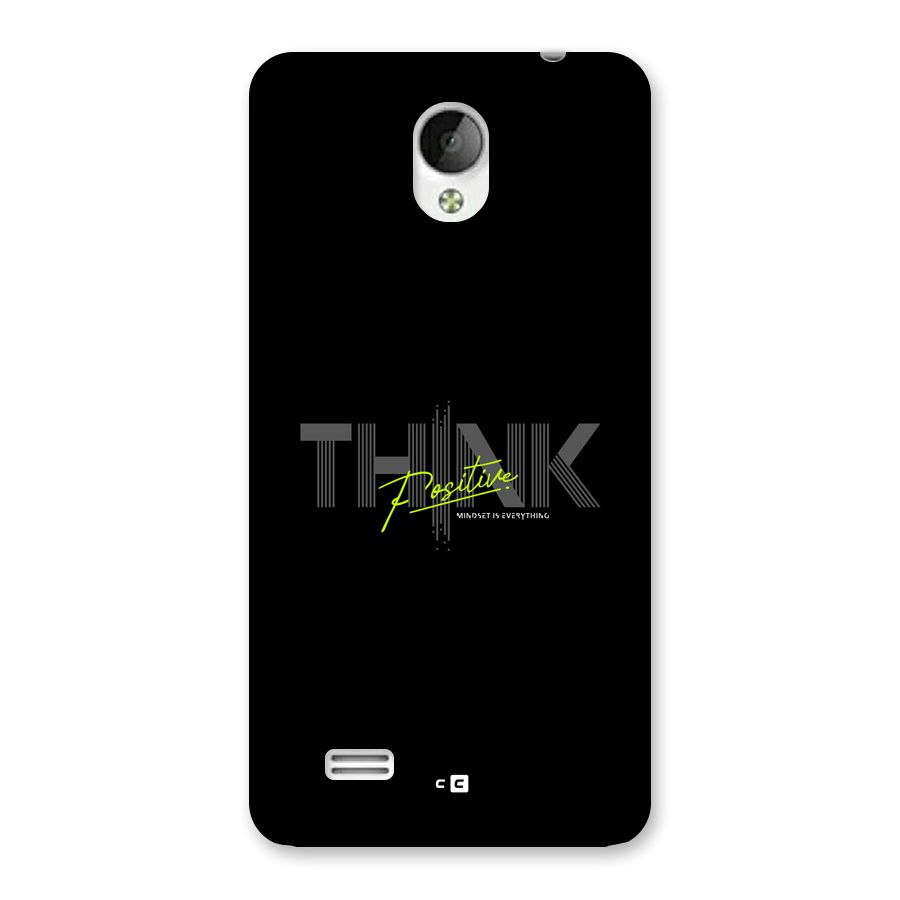 Think Positive Only Back Case for Vivo Y21