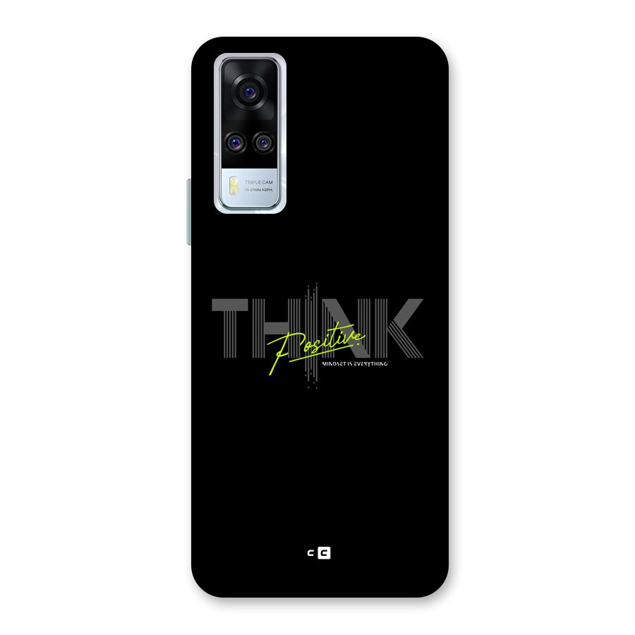 Think Positive Only Back Case for Vivo Y31