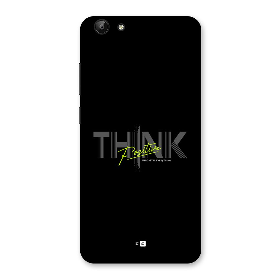 Think Positive Only Back Case for Vivo Y69