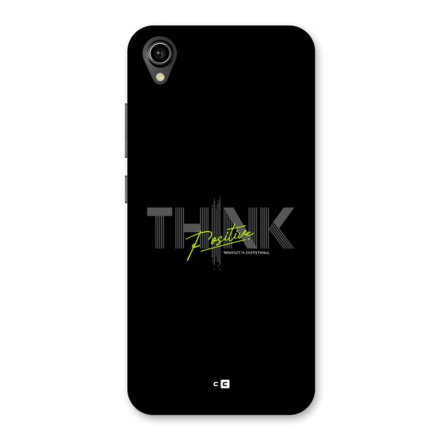 Think Positive Only Back Case for Vivo Y90
