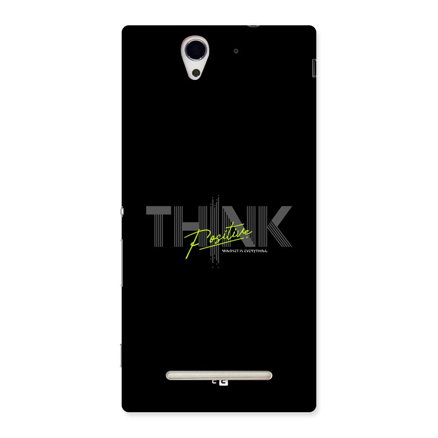 Think Positive Only Back Case for Xperia C3