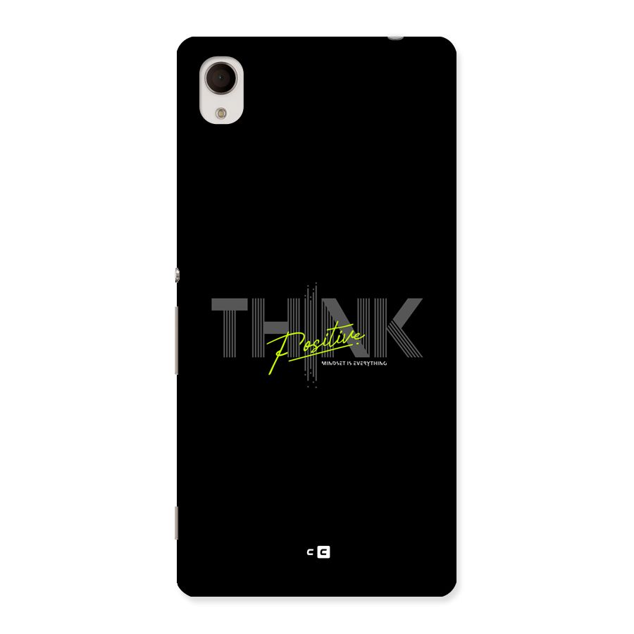 Think Positive Only Back Case for Xperia M4