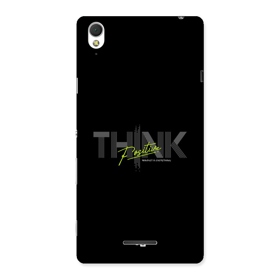 Think Positive Only Back Case for Xperia T3
