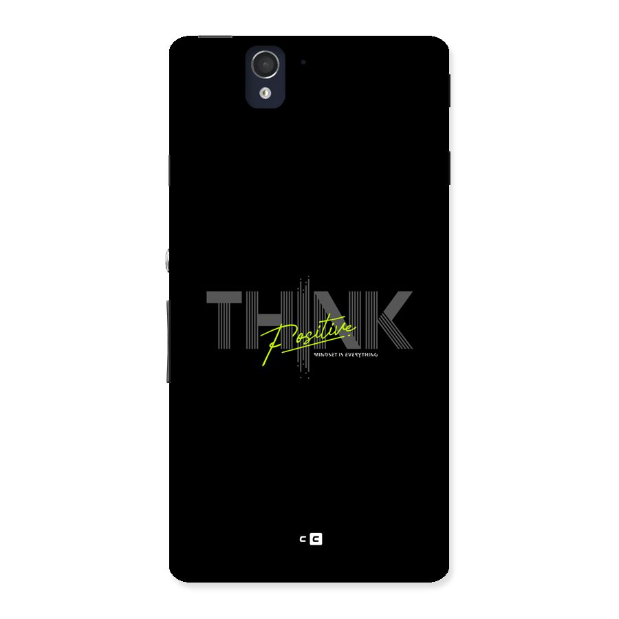 Think Positive Only Back Case for Xperia Z