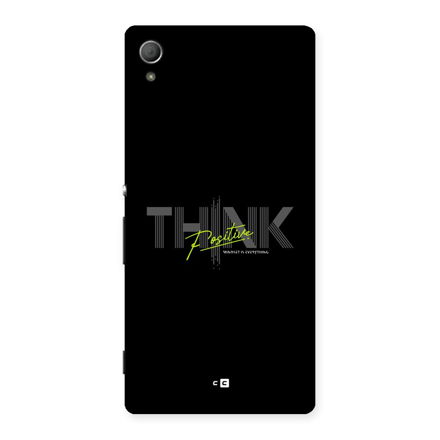 Think Positive Only Back Case for Xperia Z3 Plus