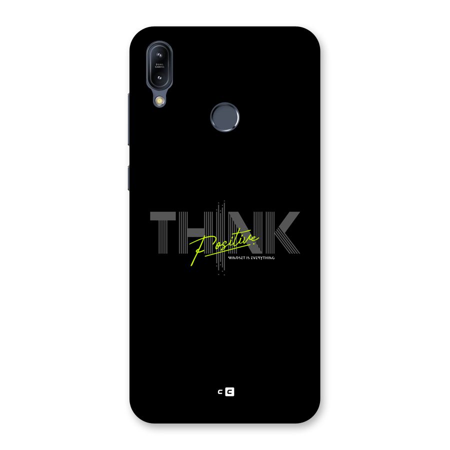 Think Positive Only Back Case for Zenfone Max M2
