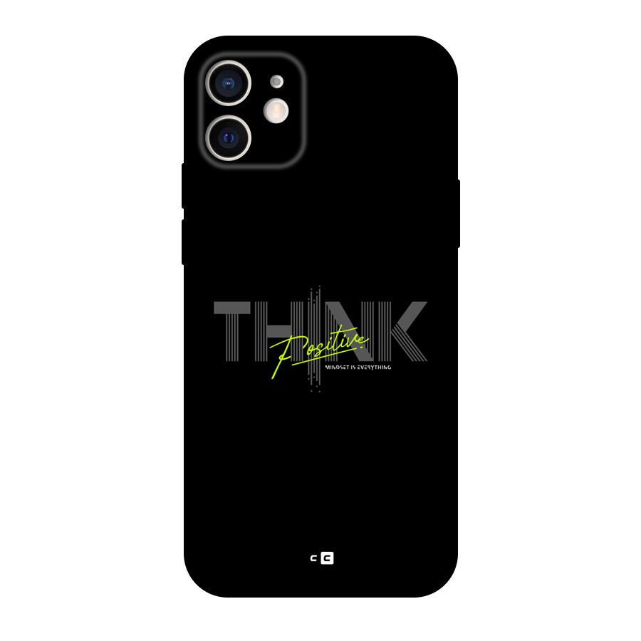 Think Positive Only Back Case for iPhone 12