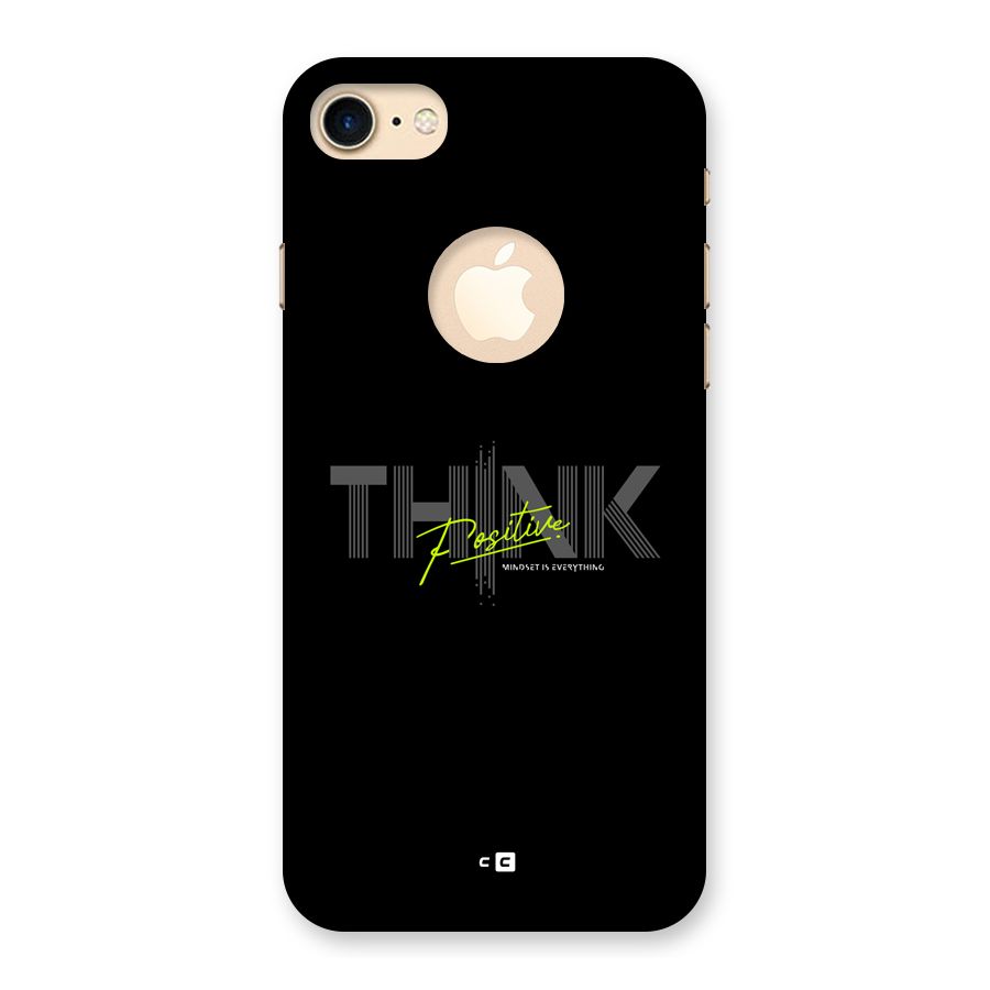 Think Positive Only Back Case for iPhone 7 Logo Cut