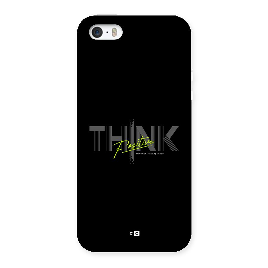 Think Positive Only Back Case for iPhone SE 2016