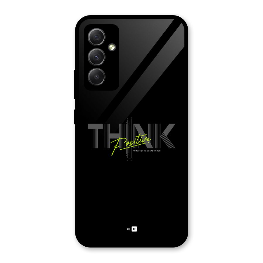 Think Positive Only Glass Back Case for Galaxy A34