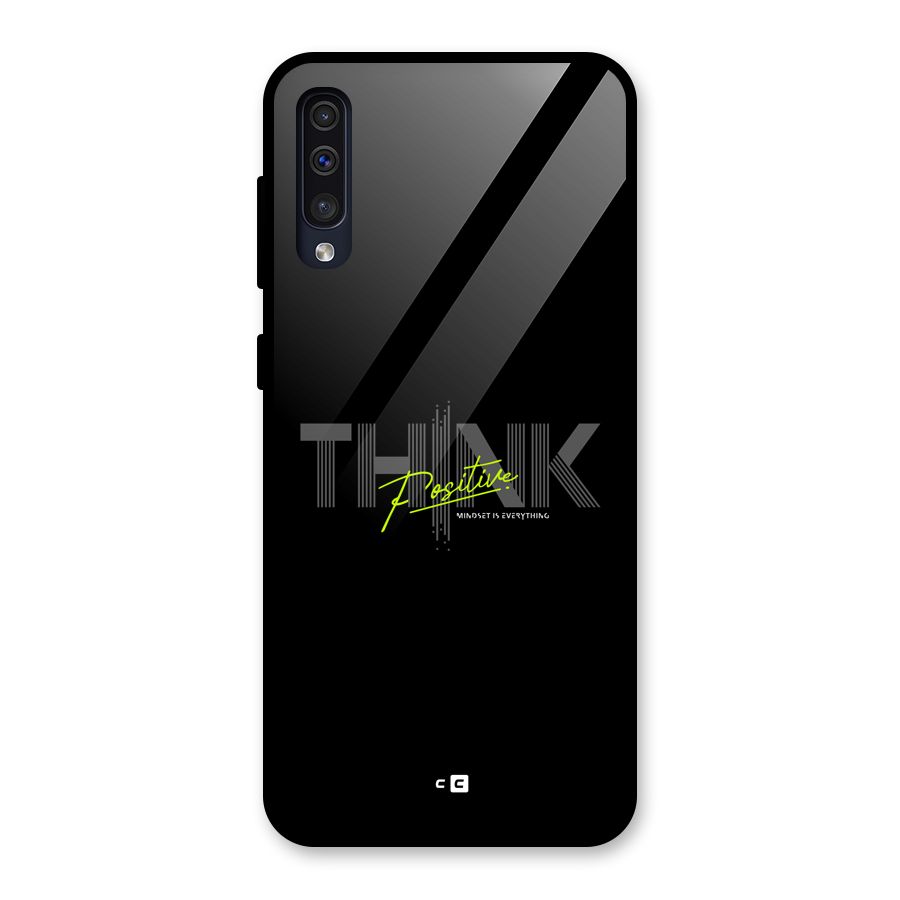 Think Positive Only Glass Back Case for Galaxy A50s