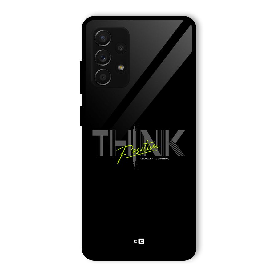 Think Positive Only Glass Back Case for Galaxy A53 5G