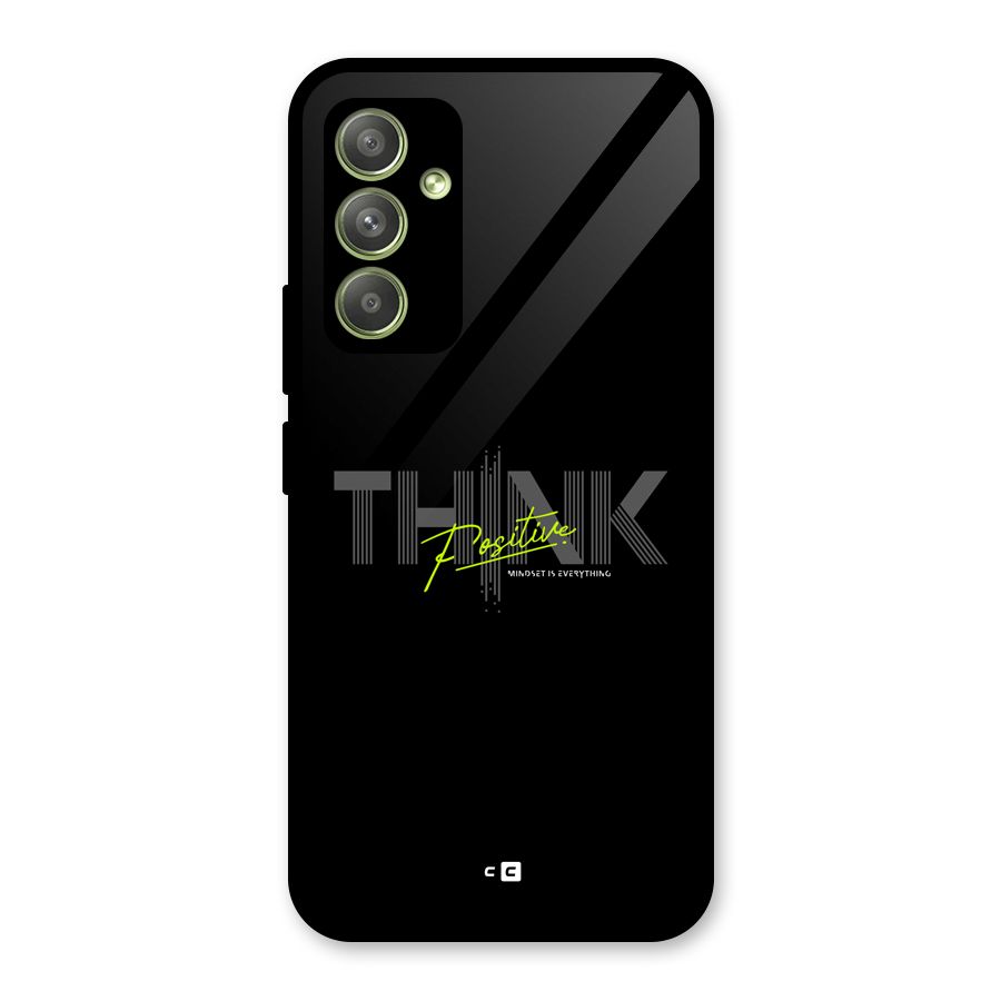 Think Positive Only Glass Back Case for Galaxy A54