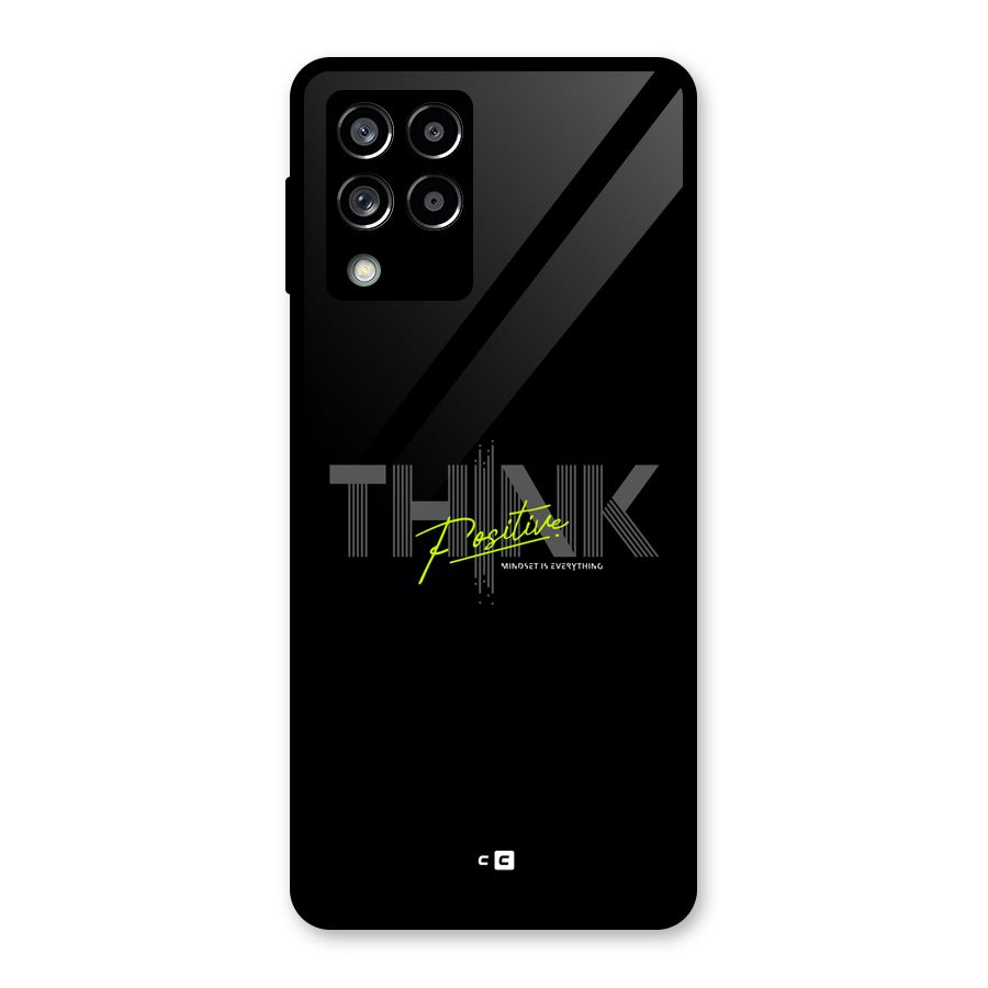 Think Positive Only Glass Back Case for Galaxy M53 5G