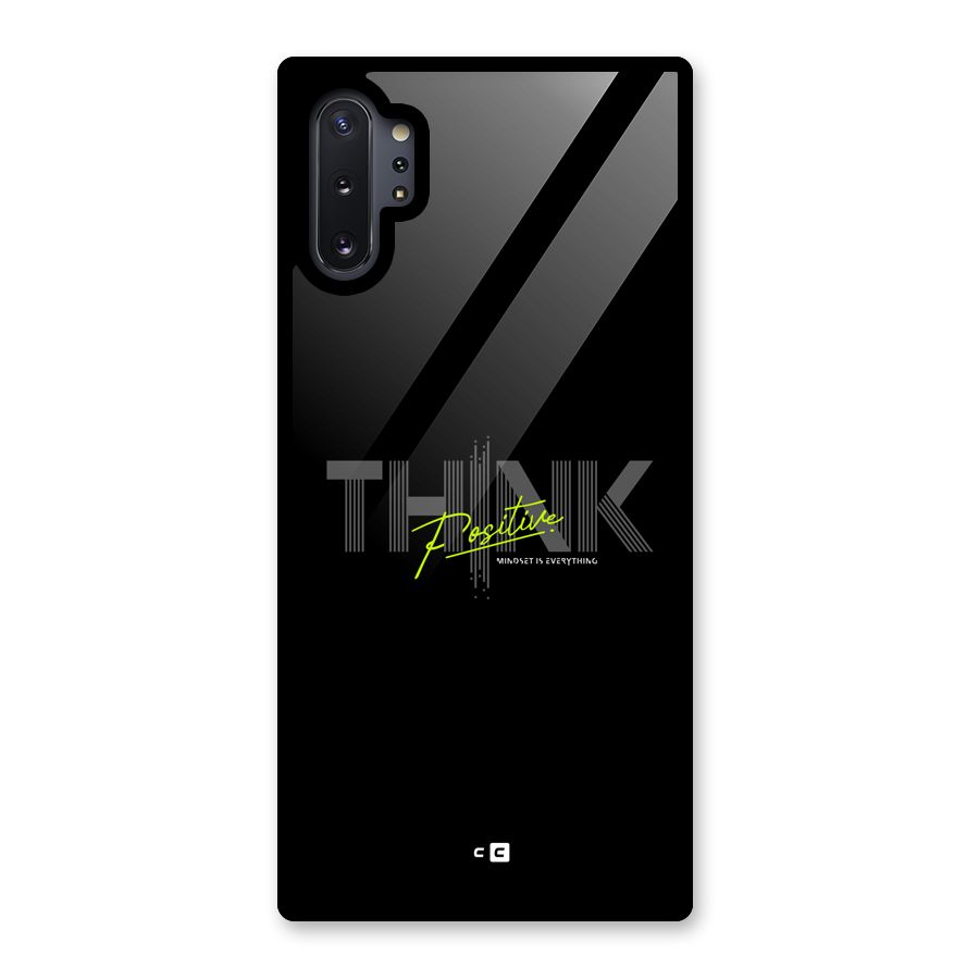 Think Positive Only Glass Back Case for Galaxy Note 10 Plus