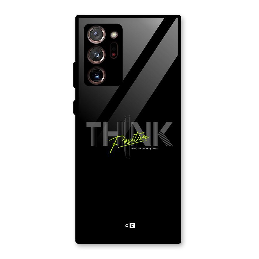 Think Positive Only Glass Back Case for Galaxy Note 20 Ultra