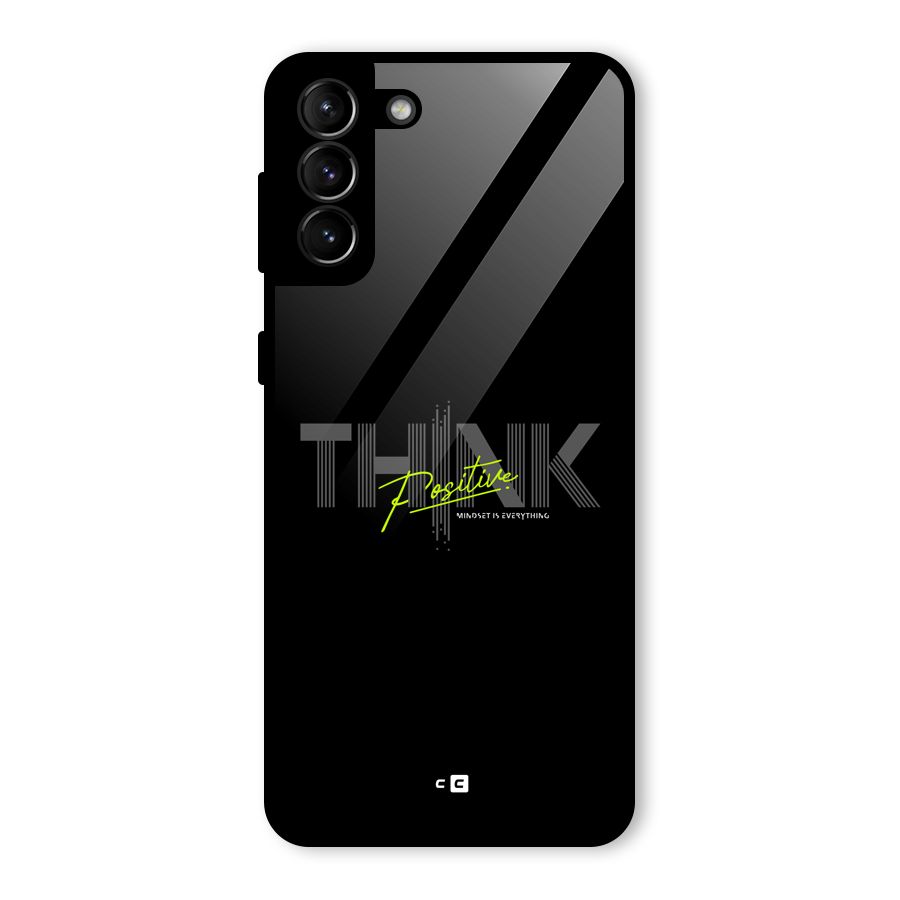 Think Positive Only Glass Back Case for Galaxy S21 Plus