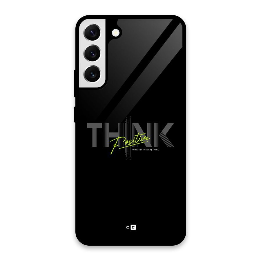 Think Positive Only Glass Back Case for Galaxy S22 Plus 5G