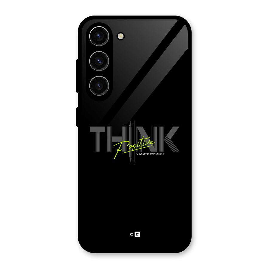 Think Positive Only Glass Back Case for Galaxy S23