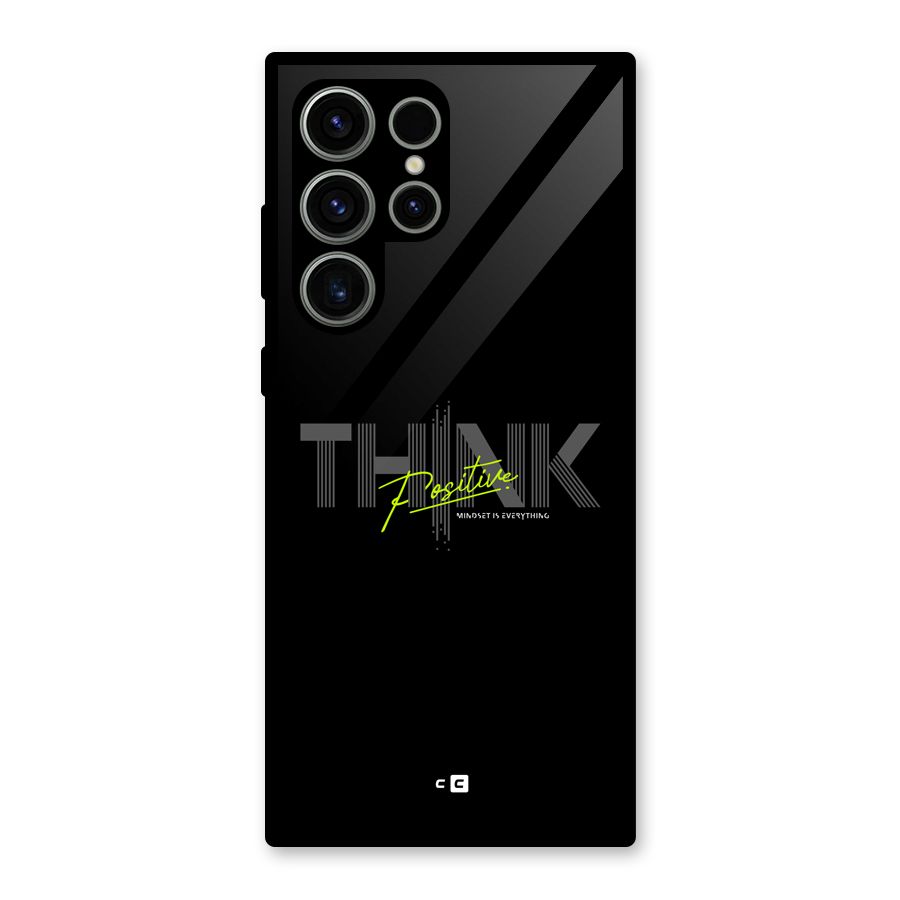 Think Positive Only Glass Back Case for Galaxy S23 Ultra