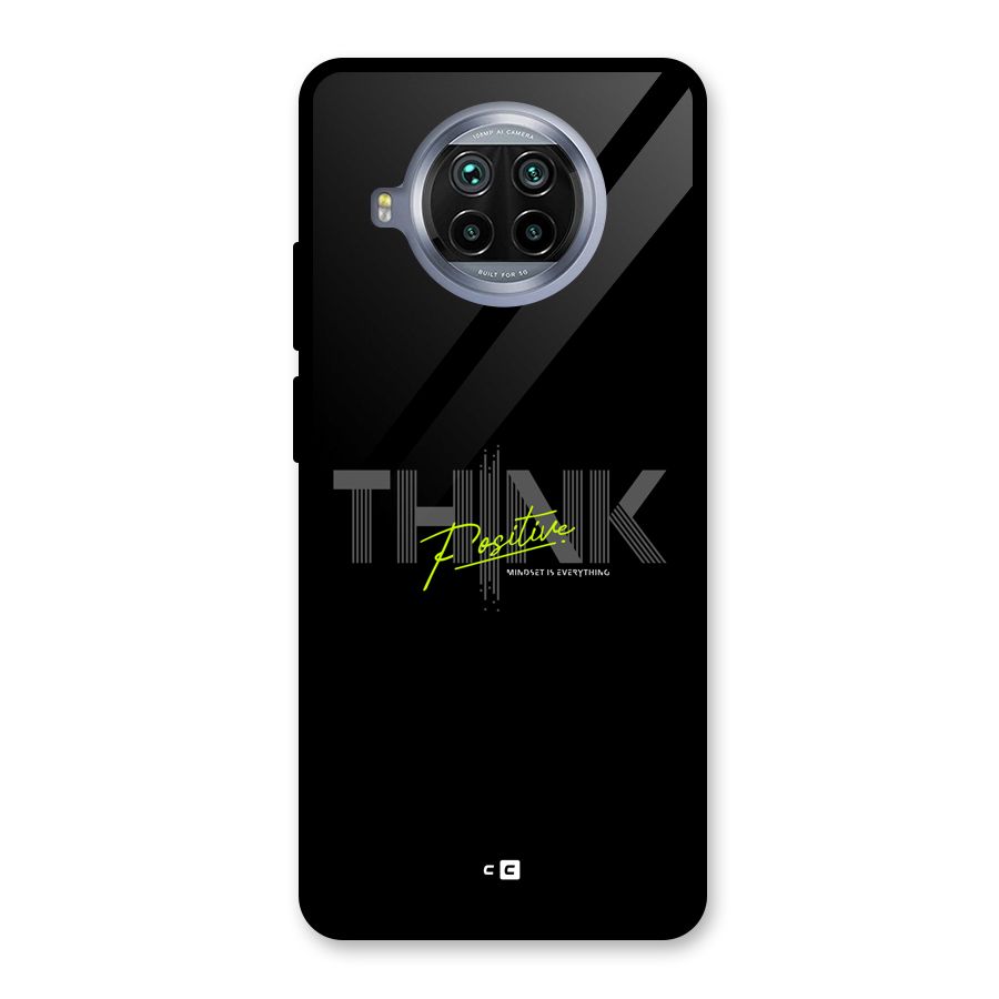Think Positive Only Glass Back Case for Mi 10i