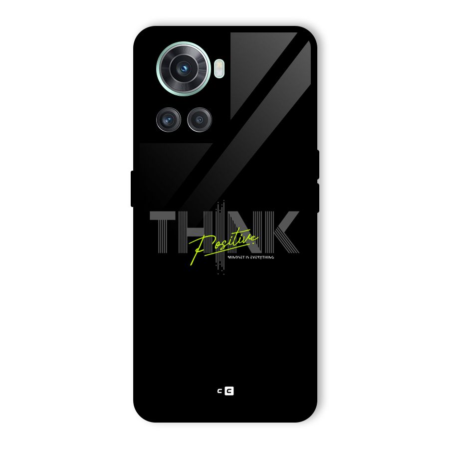 Think Positive Only Glass Back Case for OnePlus 10R