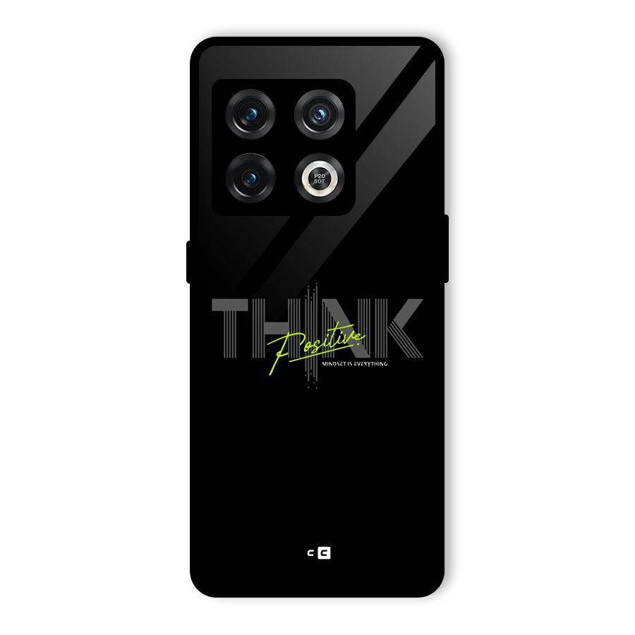Think Positive Only Glass Back Case for OnePlus 10 Pro 5G