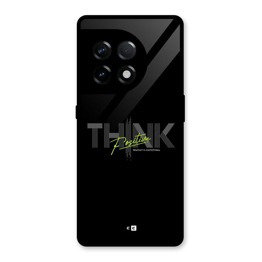 Think Positive Only Glass Back Case for OnePlus 11R