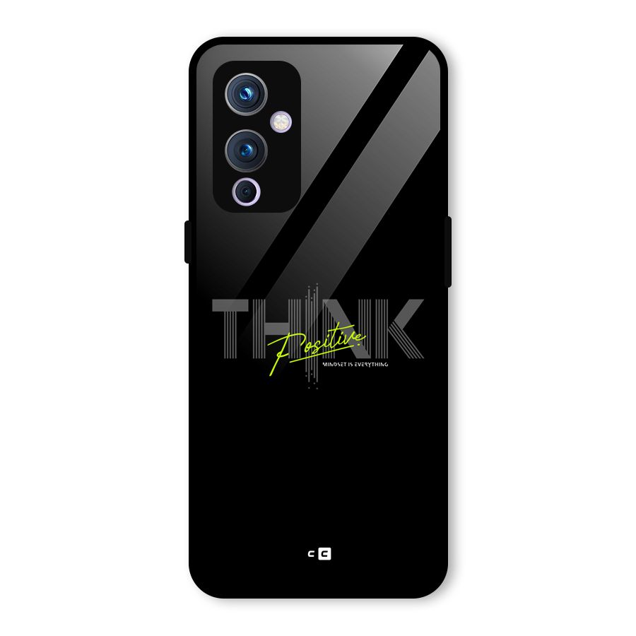 Think Positive Only Glass Back Case for OnePlus 9