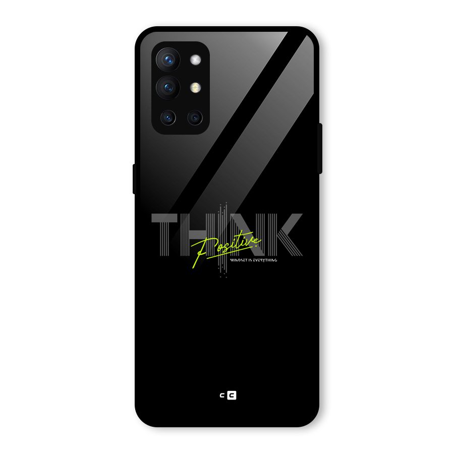 Think Positive Only Glass Back Case for OnePlus 9R