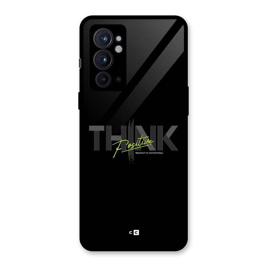 Think Positive Only Glass Back Case for OnePlus 9RT 5G
