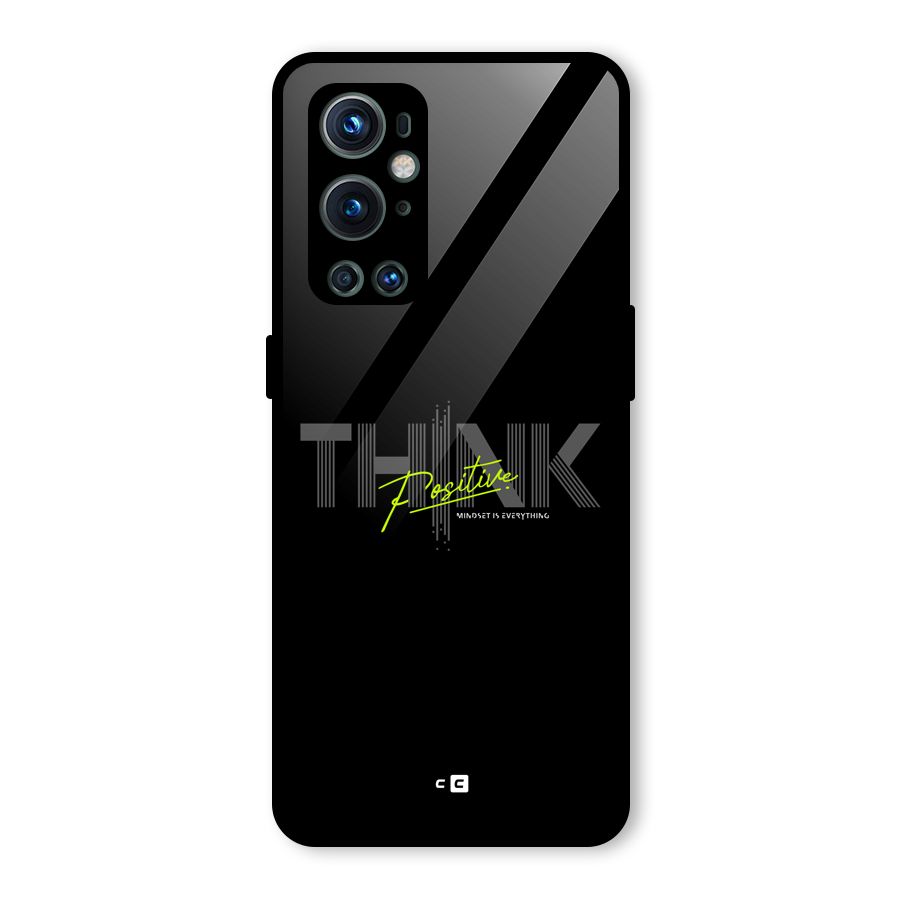 Think Positive Only Glass Back Case for OnePlus 9 Pro