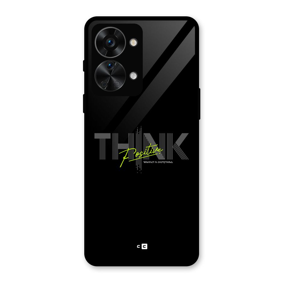 Think Positive Only Glass Back Case for OnePlus Nord 2T