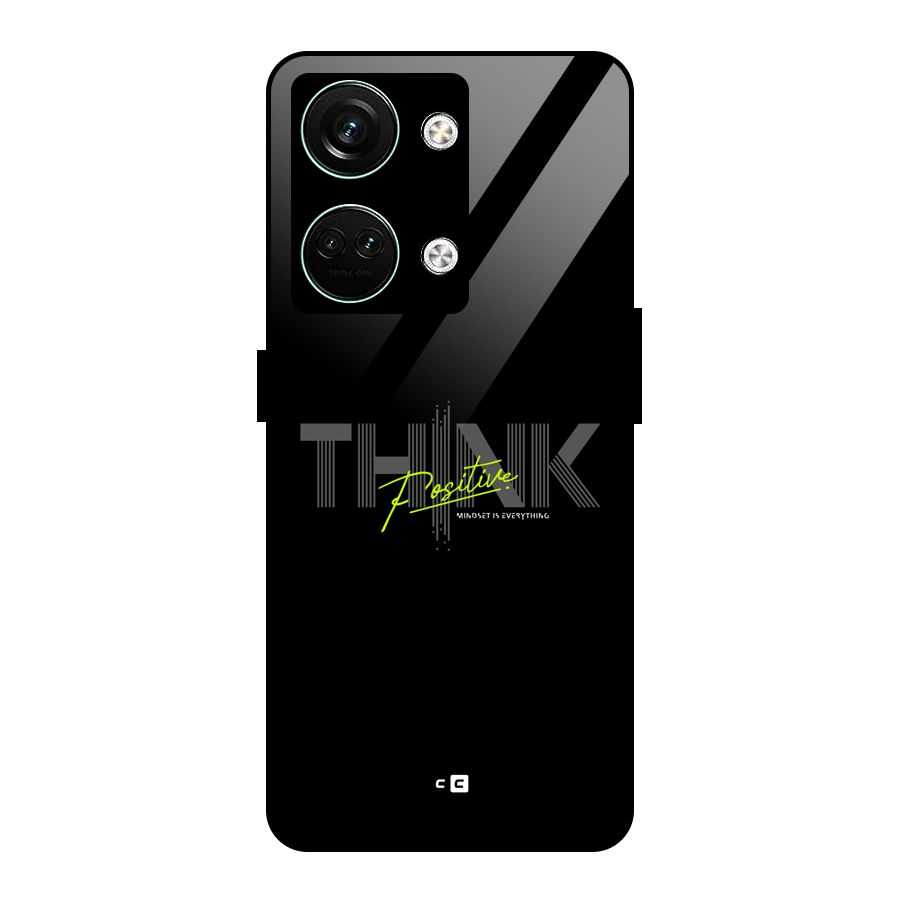 Think Positive Only Glass Back Case for Oneplus Nord 3