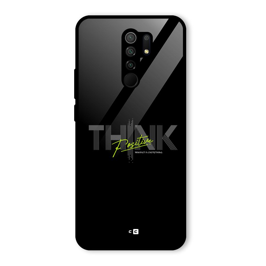Think Positive Only Glass Back Case for Poco M2