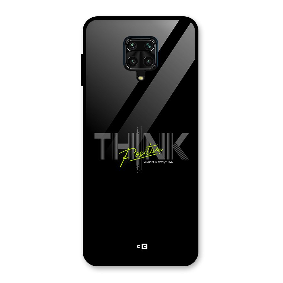 Think Positive Only Glass Back Case for Poco M2 Pro