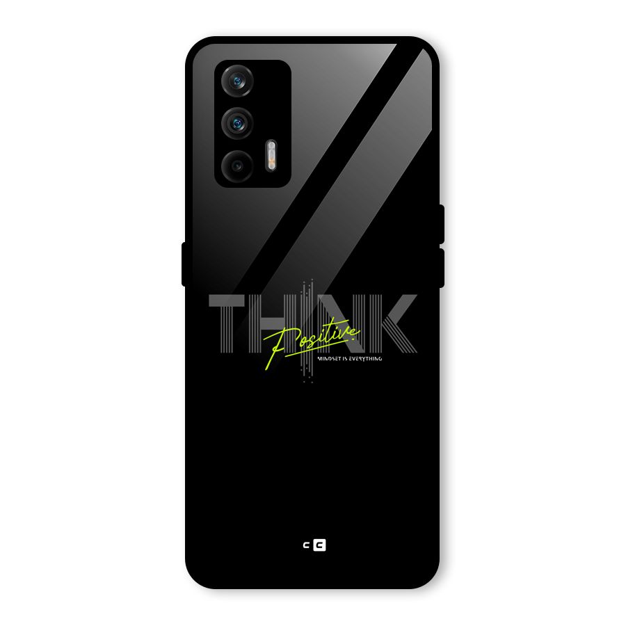 Think Positive Only Glass Back Case for Realme GT 5G