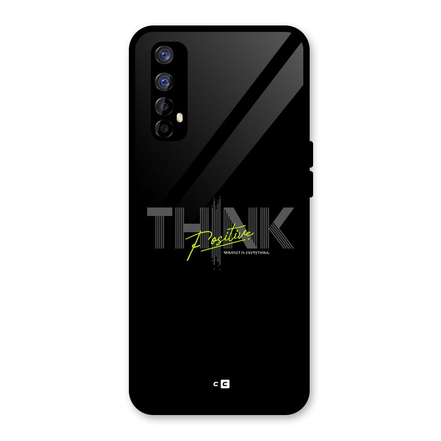 Think Positive Only Glass Back Case for Realme Narzo 20 Pro