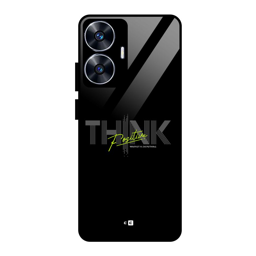 Think Positive Only Glass Back Case for Realme Narzo N55