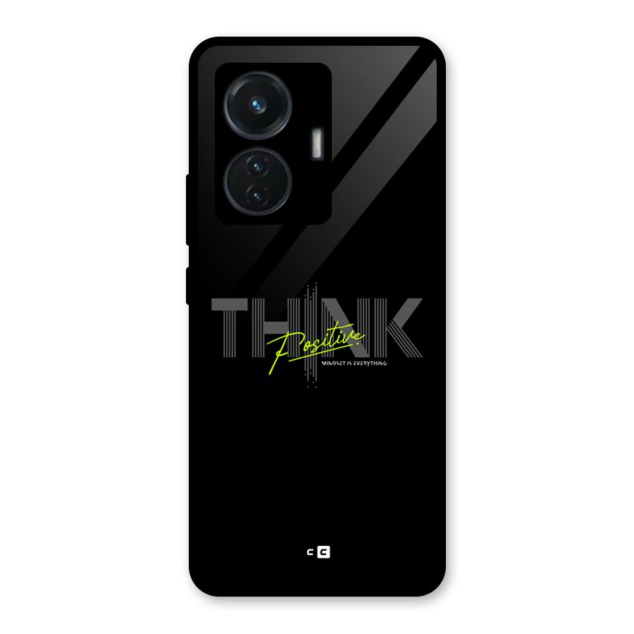 Think Positive Only Glass Back Case for Vivo T1 44W