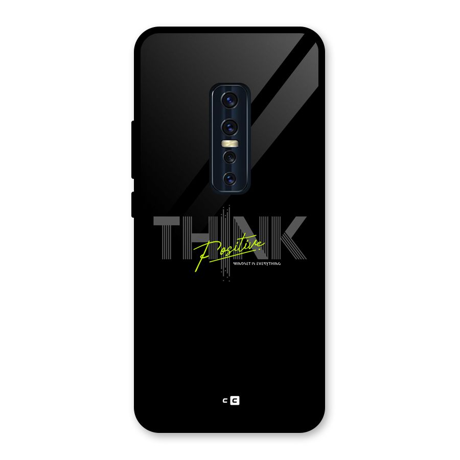 Think Positive Only Glass Back Case for Vivo V17 Pro