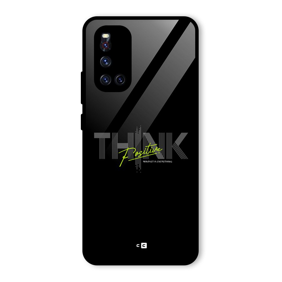 Think Positive Only Glass Back Case for Vivo V19