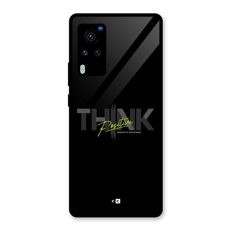 Think Positive Only Glass Back Case for Vivo X60 Pro
