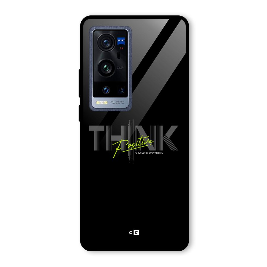 Think Positive Only Glass Back Case for Vivo X60 Pro Plus