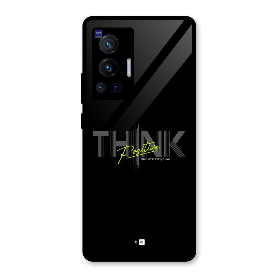 Think Positive Only Glass Back Case for Vivo X70 Pro