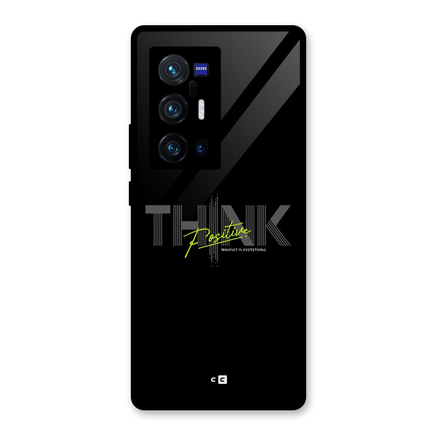 Think Positive Only Glass Back Case for Vivo X70 Pro Plus