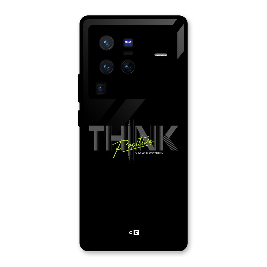 Think Positive Only Glass Back Case for Vivo X80 Pro