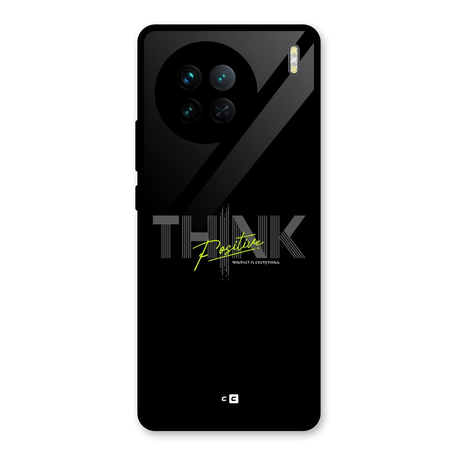 Think Positive Only Glass Back Case for Vivo X90